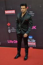 Rithvik Dhanjani at Life Ok Screen Awards red carpet in Mumbai on 14th Jan 2015